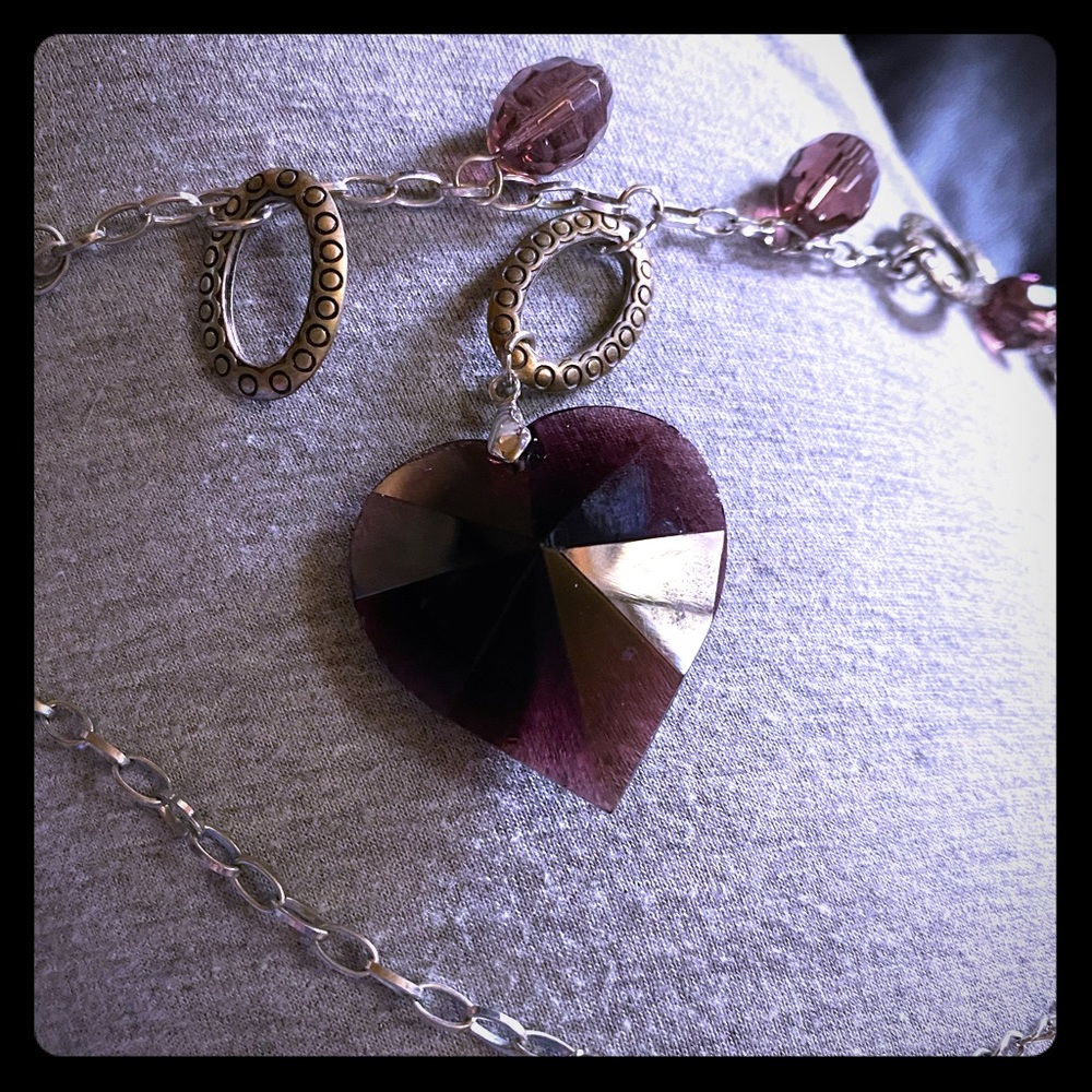 Crystal Heart necklace